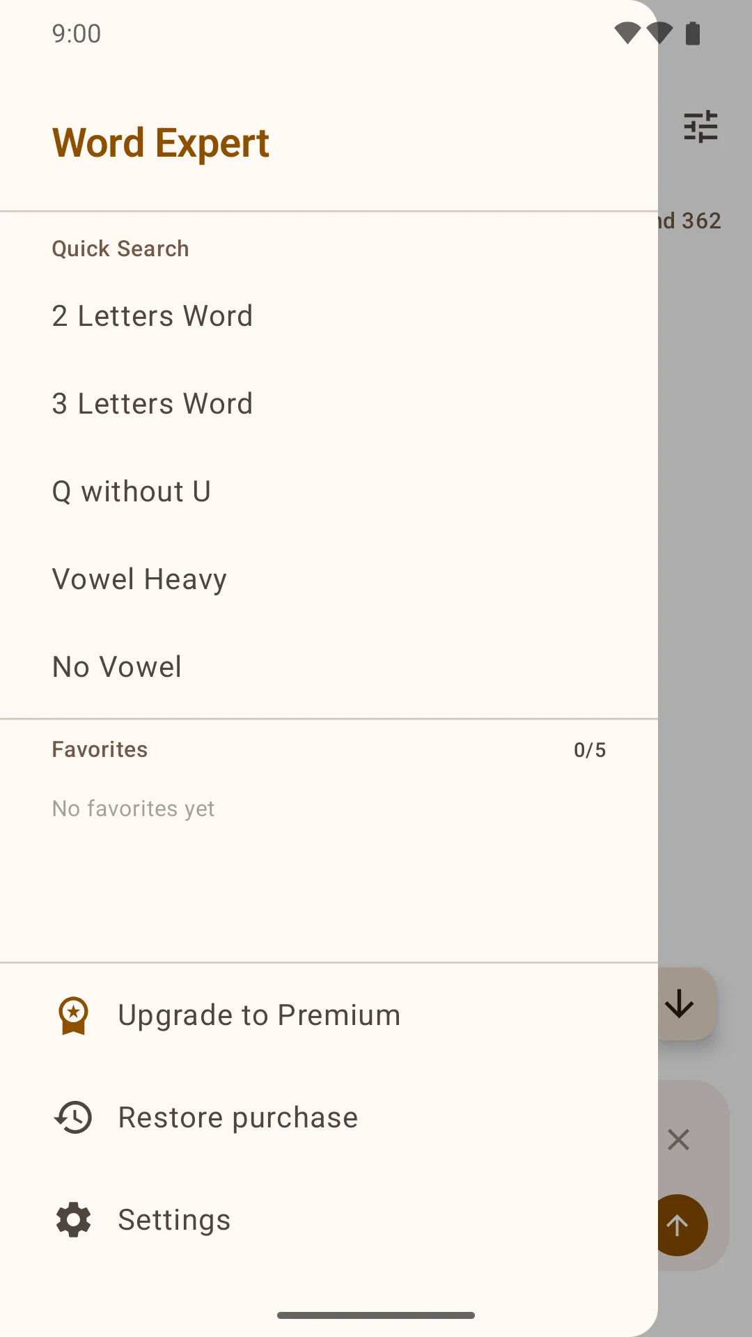 Word Expert (for SCRABBLE) screenshot
